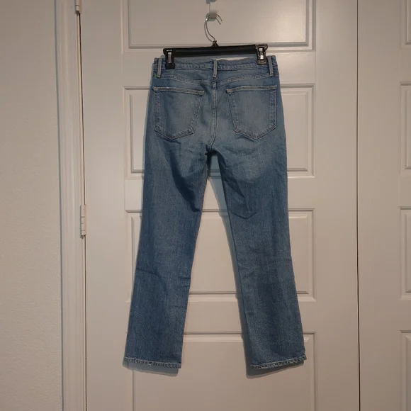 FRAME Le High Straight Jean
